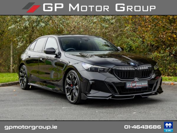 BMW 5-Series Saloon, Petrol Plug-in Hybrid, 2024, Black