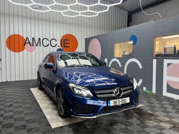 Mercedes-Benz C-Class Saloon, Diesel, 2018, Blue