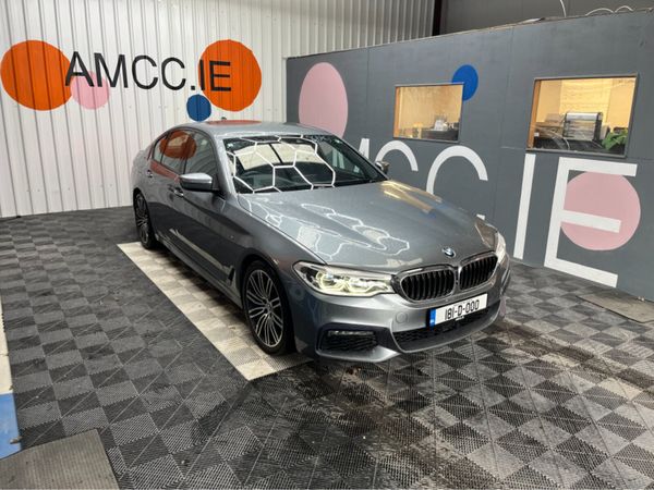 BMW 5-Series Saloon, Diesel, 2018, Grey