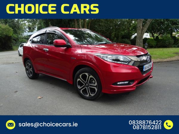 Honda Vezel Hatchback, Petrol Hybrid, 2016, Red