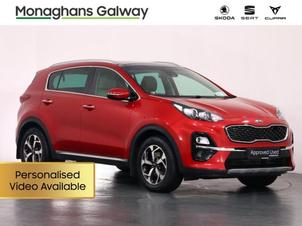 Kia Sportage MPV, Diesel, 2020, Red