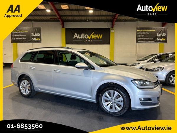 Volkswagen Golf Estate, Petrol, 2015, Silver