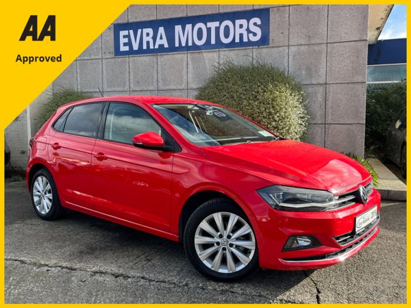 Volkswagen Polo Hatchback, Petrol, 2019, Red