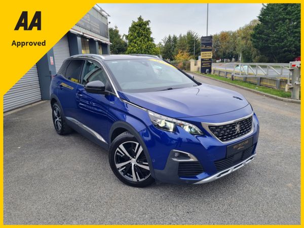 Peugeot 3008 MPV, Petrol, 2018, Blue