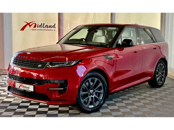 Land Rover Range Rover Sport Estate, Petrol Hybrid, 2024, Red