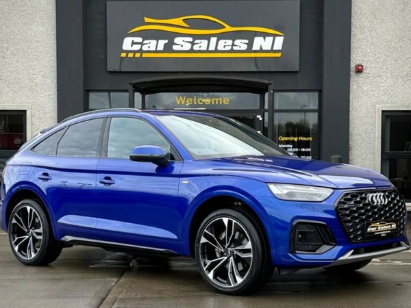 Audi Q5 SUV, Diesel Hybrid, 2022, Blue