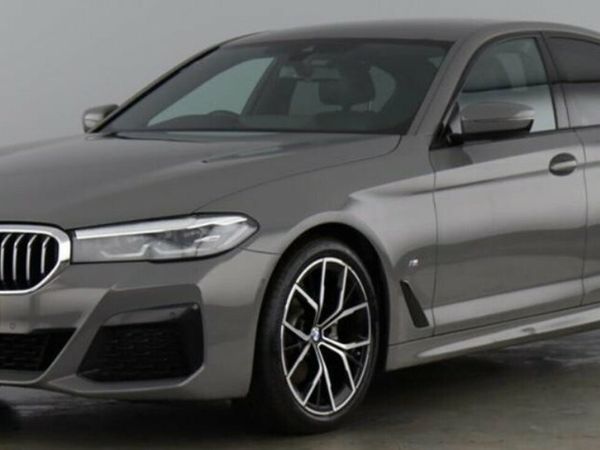 BMW 5-Series Saloon, Diesel Hybrid, 2022, Grey