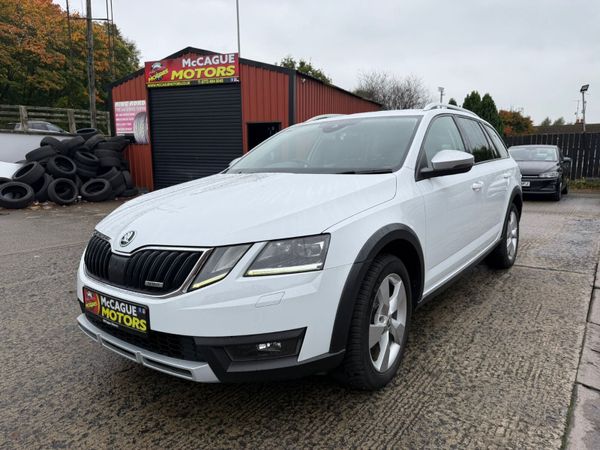 Skoda Octavia Estate, Diesel, 2019, White