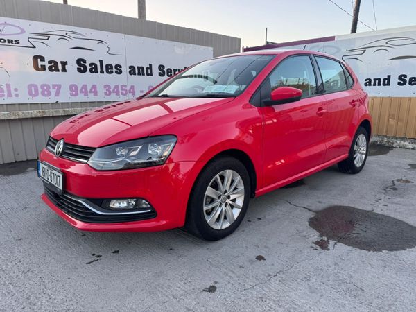 Volkswagen Polo Hatchback, Petrol, 2016, Red