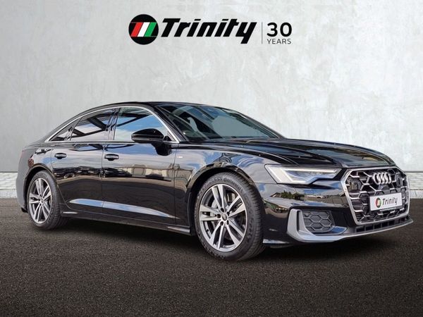 Audi A6 Saloon, Petrol Plug-in Hybrid, 2025, Black