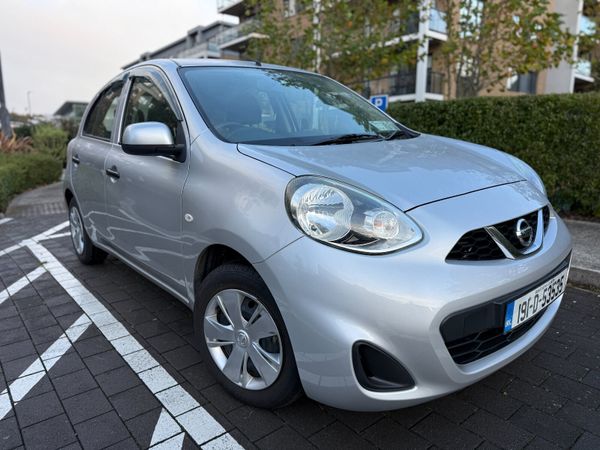 Nissan March Hatchback, Petrol, 2019, Silver