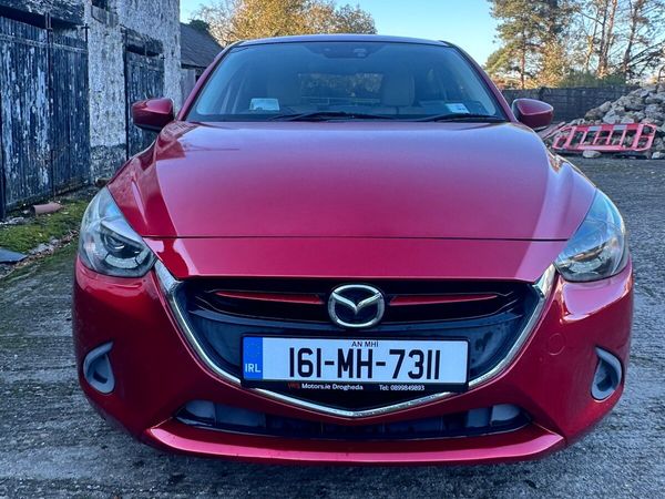 Mazda Demio Hatchback, Petrol, 2016, Red