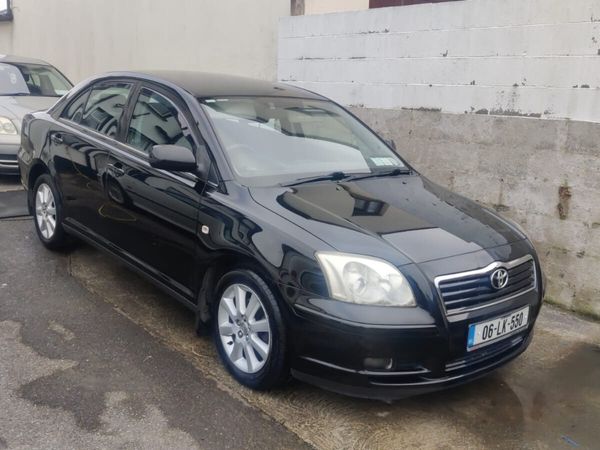 Toyota Avensis Saloon, Petrol, 2006, Black