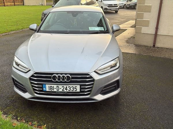 Audi A5 Hatchback, Diesel, 2018, Grey