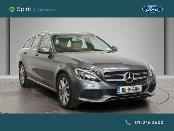 Mercedes-Benz C-Class Estate, Petrol, 2018, Grey