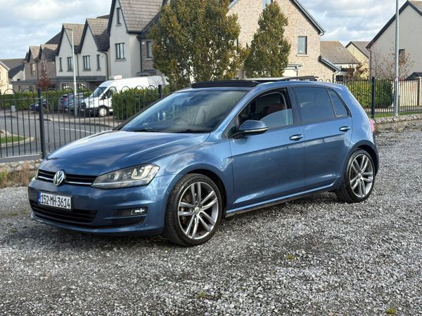 Volkswagen Golf Hatchback, Petrol, 2015, Blue