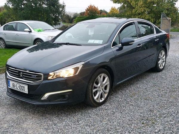 Peugeot 508 Saloon, Diesel, 2016, Blue