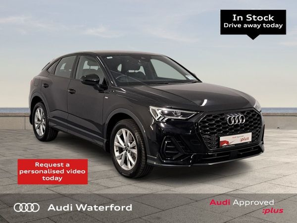 Audi Q3 SUV, Petrol Plug-in Hybrid, 2024, Black