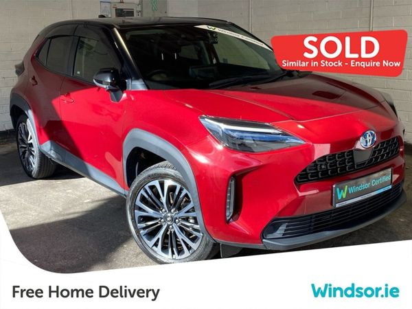 Toyota Yaris Cross SUV, Petrol Hybrid, 2021, Red