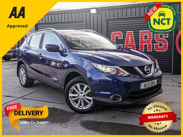 Nissan Qashqai Hatchback, Diesel, 2016, Blue