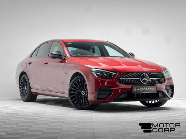 Mercedes-Benz E-Class Saloon, Diesel Plug-in Hybrid, 2021, Red