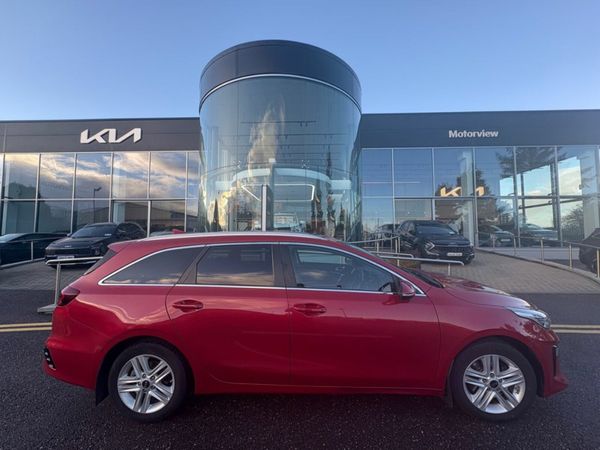 Kia Ceed Estate, Diesel, 2020, Red