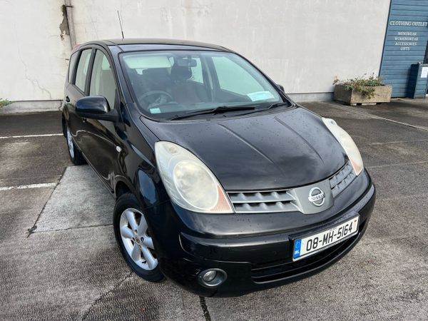 Nissan Note MPV, Petrol, 2008, Black