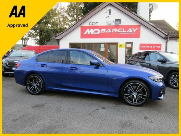BMW 3-Series Saloon, Petrol Plug-in Hybrid, 2022, Blue