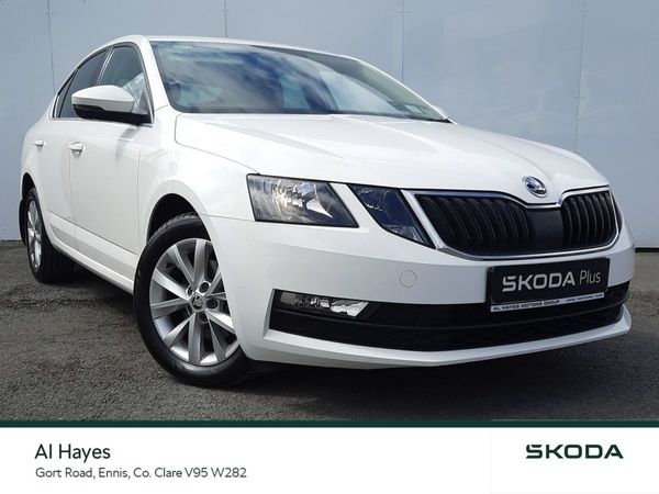 Skoda Octavia Saloon, Petrol, 2019, White