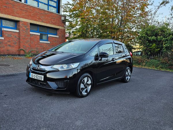 Honda Fit Hatchback, Petrol Hybrid, 2015, Black