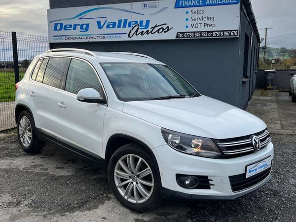 Volkswagen Tiguan SUV, Diesel, 2015, White