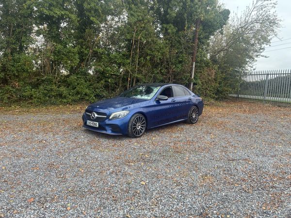 Mercedes-Benz C-Class Saloon, Diesel, 2019, Blue