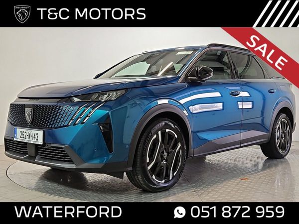 Peugeot 5008 SUV, Electric, 2025, Blue