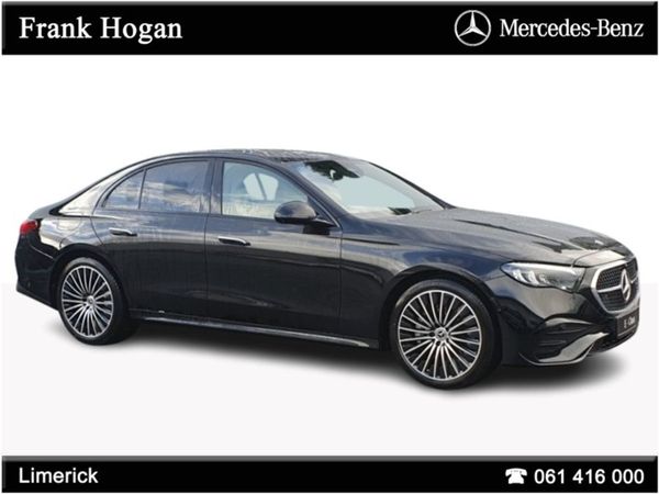 Mercedes-Benz E-Class Saloon, Diesel Plug-in Hybrid, 2026, Black