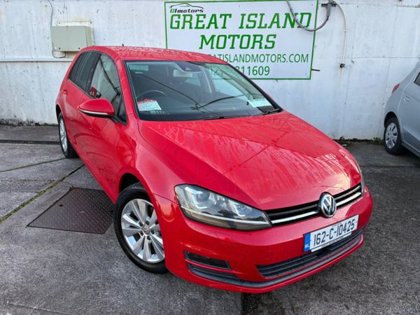 Volkswagen Golf Hatchback, Petrol, 2016, Red