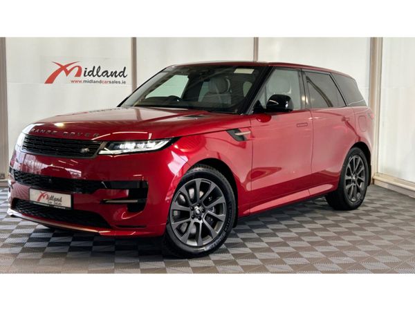 Land Rover Range Rover Sport Estate, Petrol Hybrid, 2024, Red