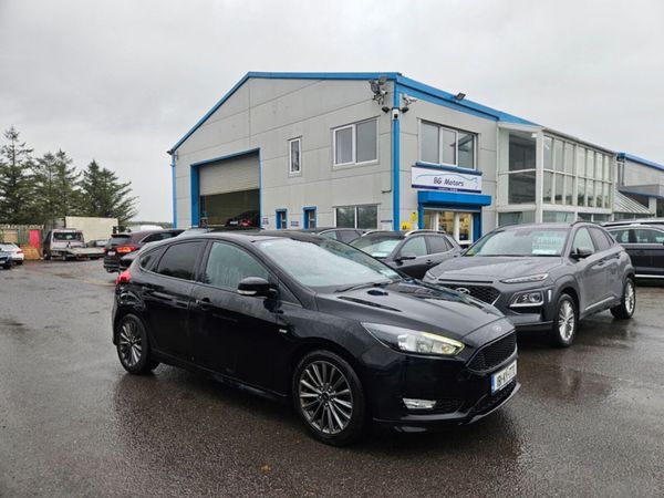 Ford Focus Hatchback, Petrol, 2018, Black