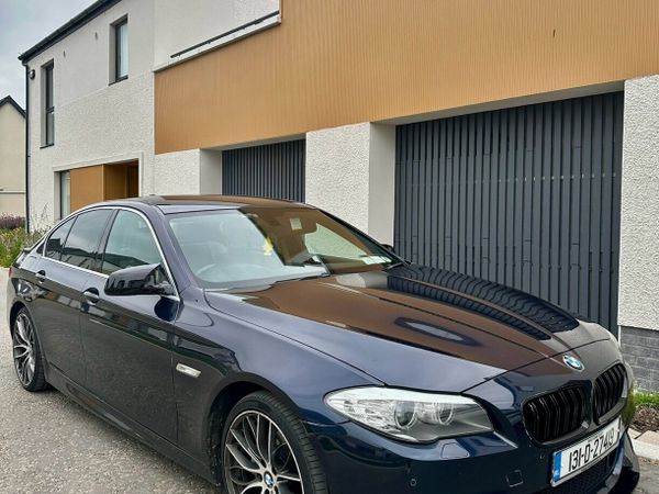 BMW 5-Series Saloon, Diesel, 2013, Blue