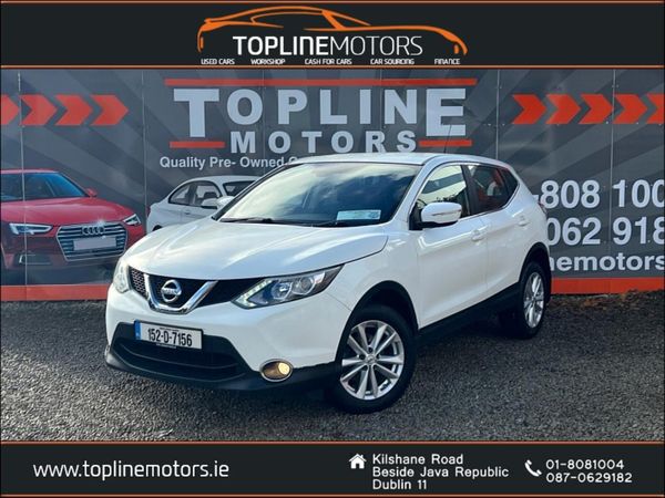 Nissan Qashqai Hatchback, Diesel, 2015, White