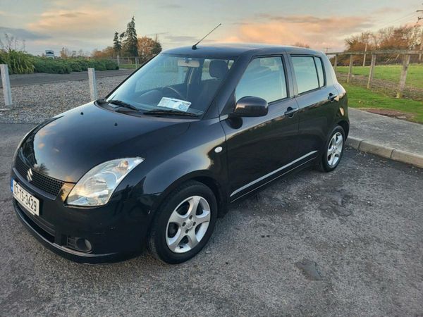 Suzuki Swift Hatchback, Petrol, 2007, Black