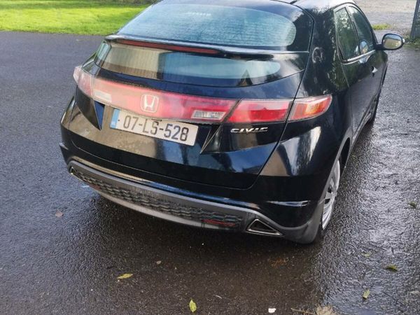 Honda Civic Hatchback, Petrol, 2007, Black
