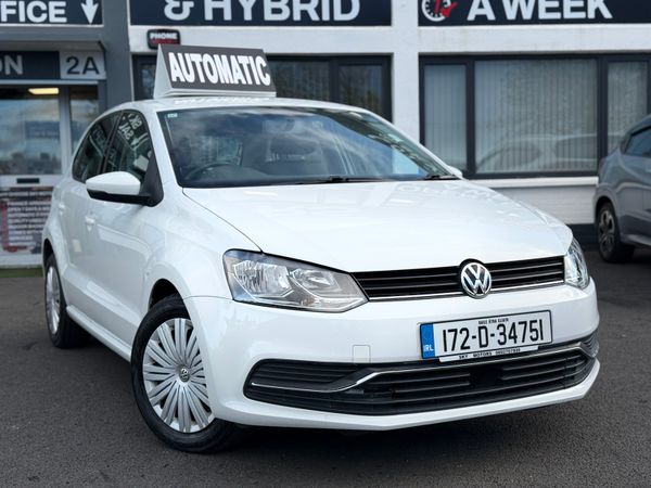 Volkswagen Polo Hatchback, Petrol, 2017, White