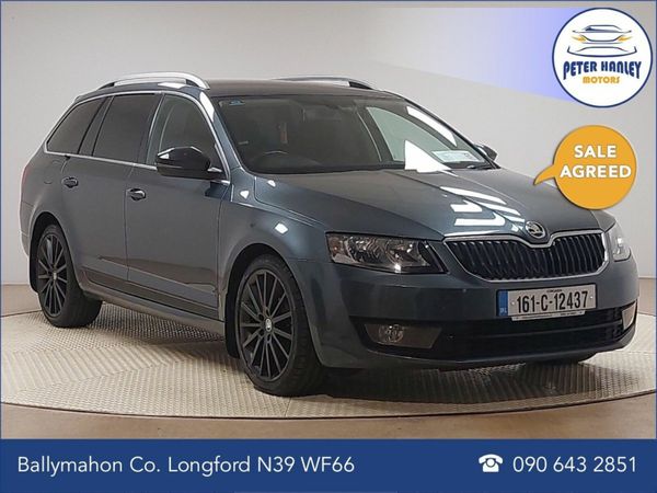 Skoda Octavia Estate, Diesel, 2016, Grey
