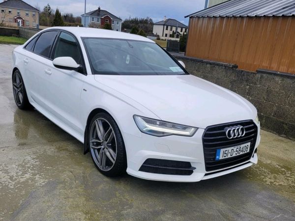 Audi A6 Saloon, Diesel, 2015, White