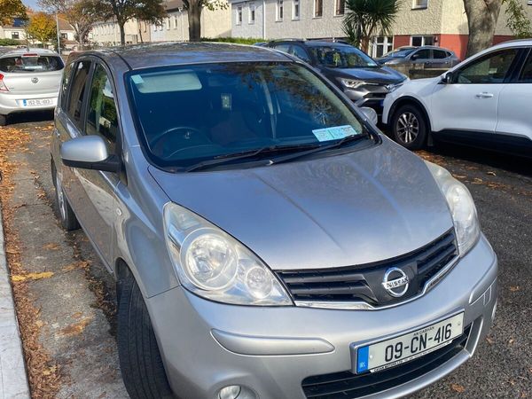 Nissan Note MPV, Petrol, 2009, Silver