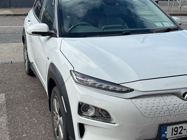 Hyundai KONA MPV, Electric, 2019, White
