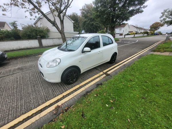 Nissan Micra Hatchback, Petrol, 2012, White