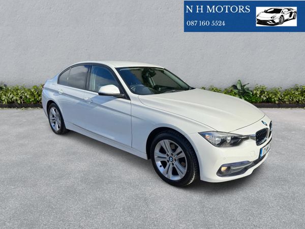 BMW 3-Series Saloon, Diesel, 2017, White