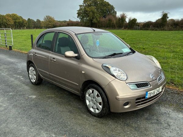 Nissan Micra Hatchback, Petrol, 2008, Gold