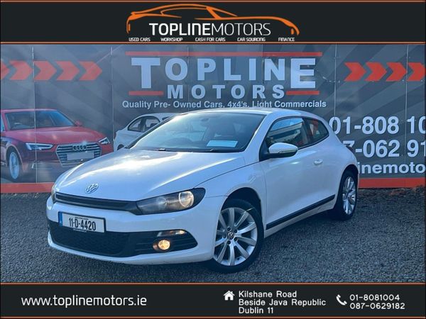 Volkswagen Scirocco Hatchback, Petrol, 2011, White